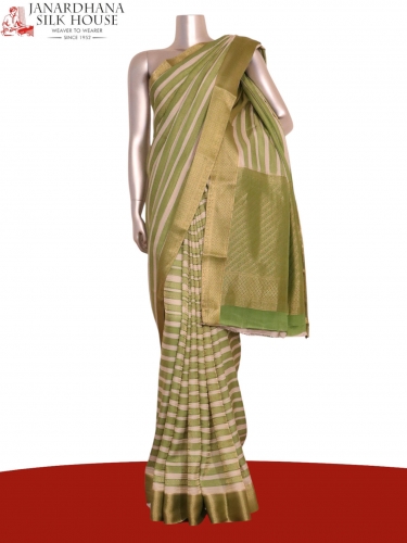 Pure Mysore Crepe Silk Saree